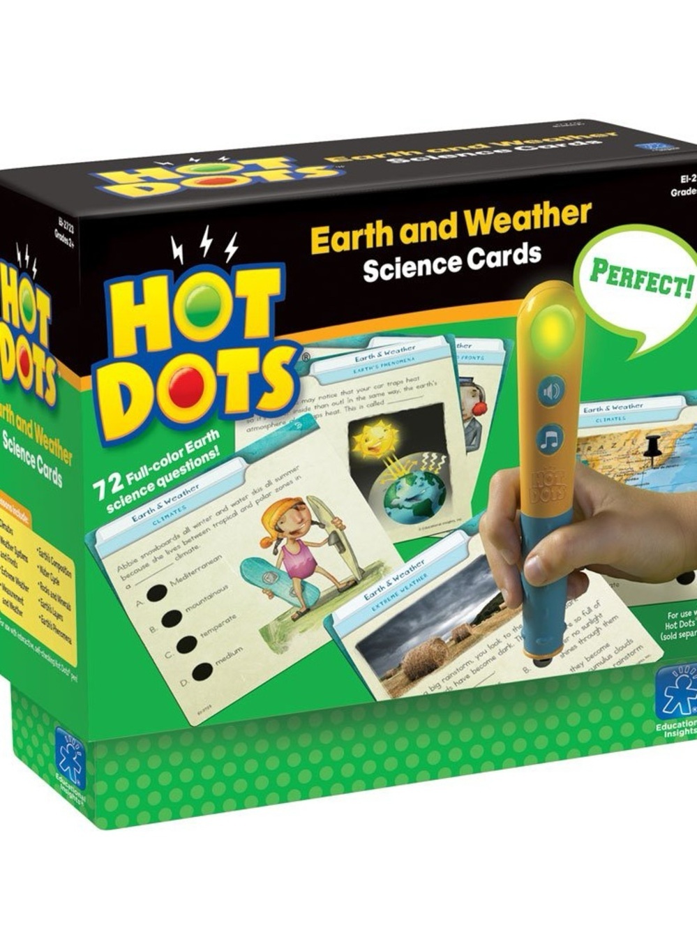Educational Insights Hot Dots Science Set- Earth & Weather
